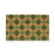 Diamond Green Check Doormat
