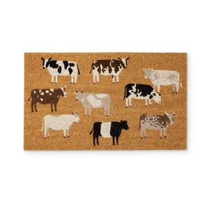 Herd Of Cows Doormat
