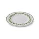 Cecile White/Green Melamine Small Plate 23cm