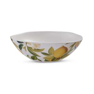 Melamine: Citrus Grove Lemon Melamine Small Bowl