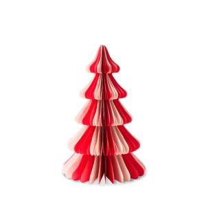 Christmas 2026: Natalia Paper Tree Red/Pink Small 40cm