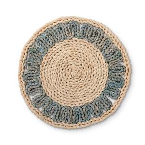 Tableware: Palma Natural/Blue Braided Placemat