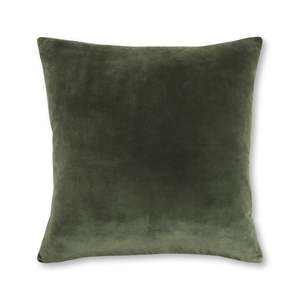 Cushions: Velvet Olive Cushion