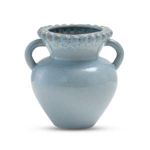 Home Decor: Mona Bobble Reactive Blue Vase