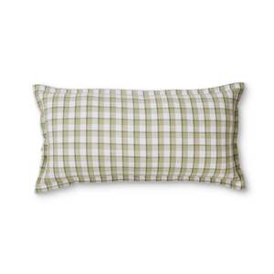 Maldon Green Check Cushion 35x70cm