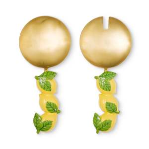 Lemons Salad Server Set