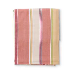 Fairhaven Rust Stripe Tablecloth 150x350cm