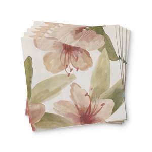 Rhododendron Paper Napkin Set 20Pc