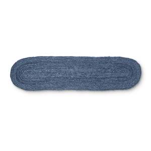 Table Linen: Braided Dark Blue Runner