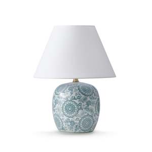 Lighting: Percy Dark Green Table Lamp