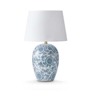 Percy Dark Blue Table Lamp