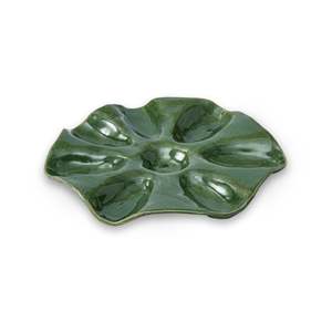 Tableware: Sullivan Green Oyster Plate