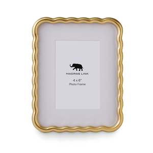 Ripple Gold Mount Photo Frame 4x6"