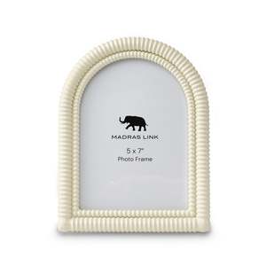 Home Decor: Arc Cream Photo Frame 5x7"