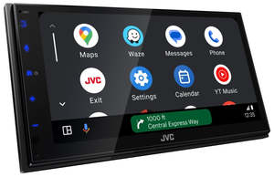 JVC KW-M590BT 6.8" Apple CarPlay & Android Auto Multimedia Receiver