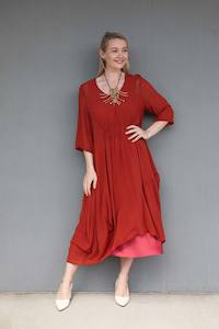 Dress: Niovara - 1066-0011 Harlequin Dress