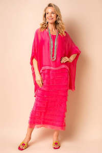 Imagine Fashion - 10IM3862RS Candie Silk Dress