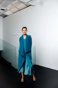 Coat: Alquema - AC2404-DN Collare Coat