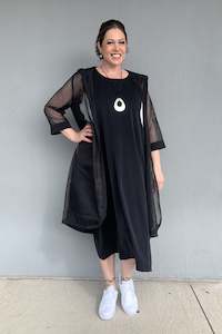 Ever Sassy: Ever Sassy - 64859 Mesh Longline Hoodie