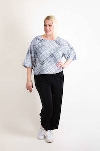 Ever Sassy: Ever Sassy - 63300 Grid Top