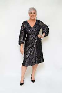 Outlet 50: Layla Jones / Jesse Harper Z0188 - Puff Sleeve Dress Exclusive