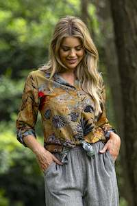 Cienna: Cienna - TOP12-L Lotus Sunset Shirt