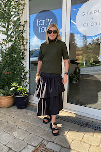 Staple Cloth: Staple and Cloth - B22302IZ Domain Skirt - Exclusive