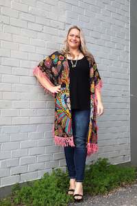 Barok Paris: Barok Paris - S23238 Print Kimono