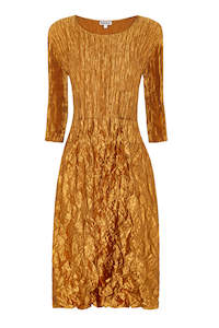 Alquema 3 4 Smash Pocket Dress: Alquema - ADC544-MG 3/4 Smash Pocket Dress