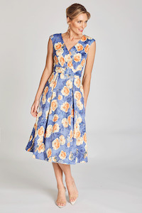 Pink Ruby: Pink Ruby - PD234004 So Tasteful A Line Dress