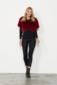 Holmes And Fallon: Holmes and Fallon - HF2456 Faux Fur Bolero