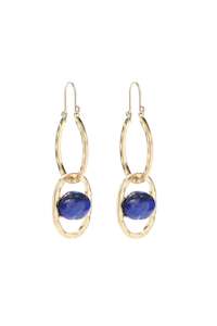 G G Collective: G and G Collective - GGS Sabrina Natural Stone Earrings