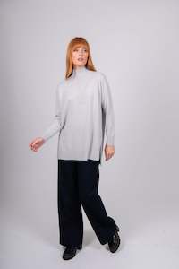 Bridge and Lord - BL5616 Turtle Neck Tunic Sweater