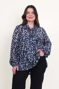 Niovara - 1105-046 Furtive Mishka Tie Top