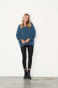 Holmes and Fallon - Frill Cuff Jumper