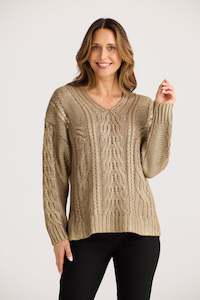 Brave and True - BT25088-1B Satellite Knit