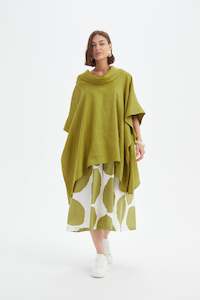 Tirelli - Oversized Collar Poncho