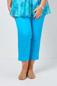 Slim Leg: Swish - 7/8 Stretch Sateen Pant