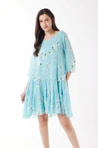 Midi: Au Hasard Dun Voyage - Bird Midi Dress