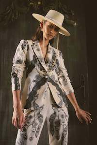 OnceWas - Leandro Printed Blazer