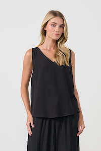 Holmes And Fallon: Holmes and Fallon - Tank Top Swing V Neck