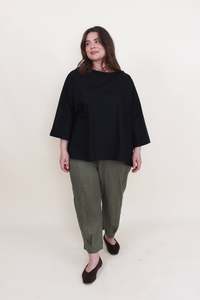 Linen Pants: Helen Cuff pant