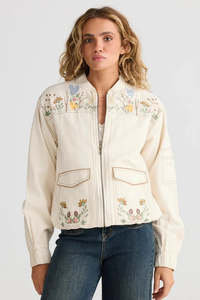 Talisman: Fleur Bomber Jacket