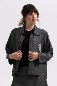 Zaket And Plover 1: Zaket and Plover - Denim Shaket