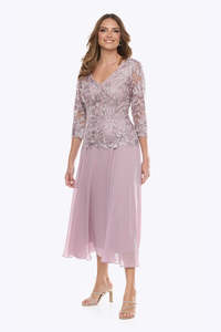Jesse Harper - Lace Bodice Chiffon Dress