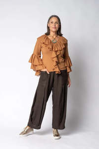 Linen Pants: Imagine Fashion - Olenna Linen Pants