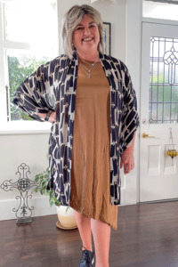 Niovara: Niovara - 1029-015 Infinity Fleur Kimono - Exclusive