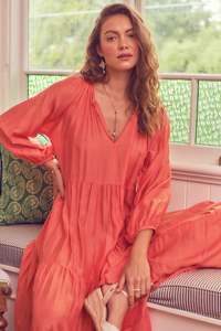 Outlet 150: Naudic - SS23-LV-0973 Amisha Maxi Dress