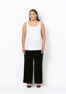 Wide Leg: Swish - Velvet Pant