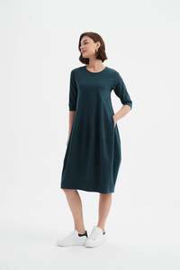 Tirelli: Tirelli - Diagonal Seam Winter Dress